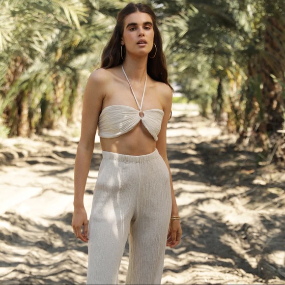 Savannah Morrow Summer Top in Cream - Picture 3 of 8